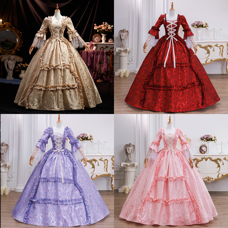 Champagne Float Parade Photo Studio Catwalk French Travel Photoshoot European Performance Costume Princess Dress Annual Meeting Birthday Dress