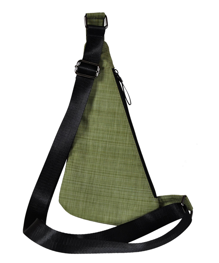Vải nylon chống thấm nước dày thể thao ngoài trời túi ngực vai Messenger túi đeo ba lô chạy túi giải trí balo nam