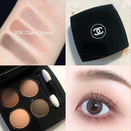 Spot Chanel Chanel Summer Four-Color Eyeshydow 308/388/250 Пятицветный свет/теплый/золотой