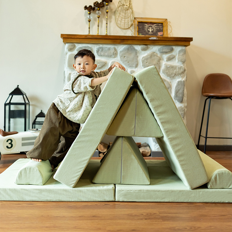 Nugget children's room combined gaming couch cushions Baby thickened crawling anti-fall foldable sponge climbing cushion-Taobao