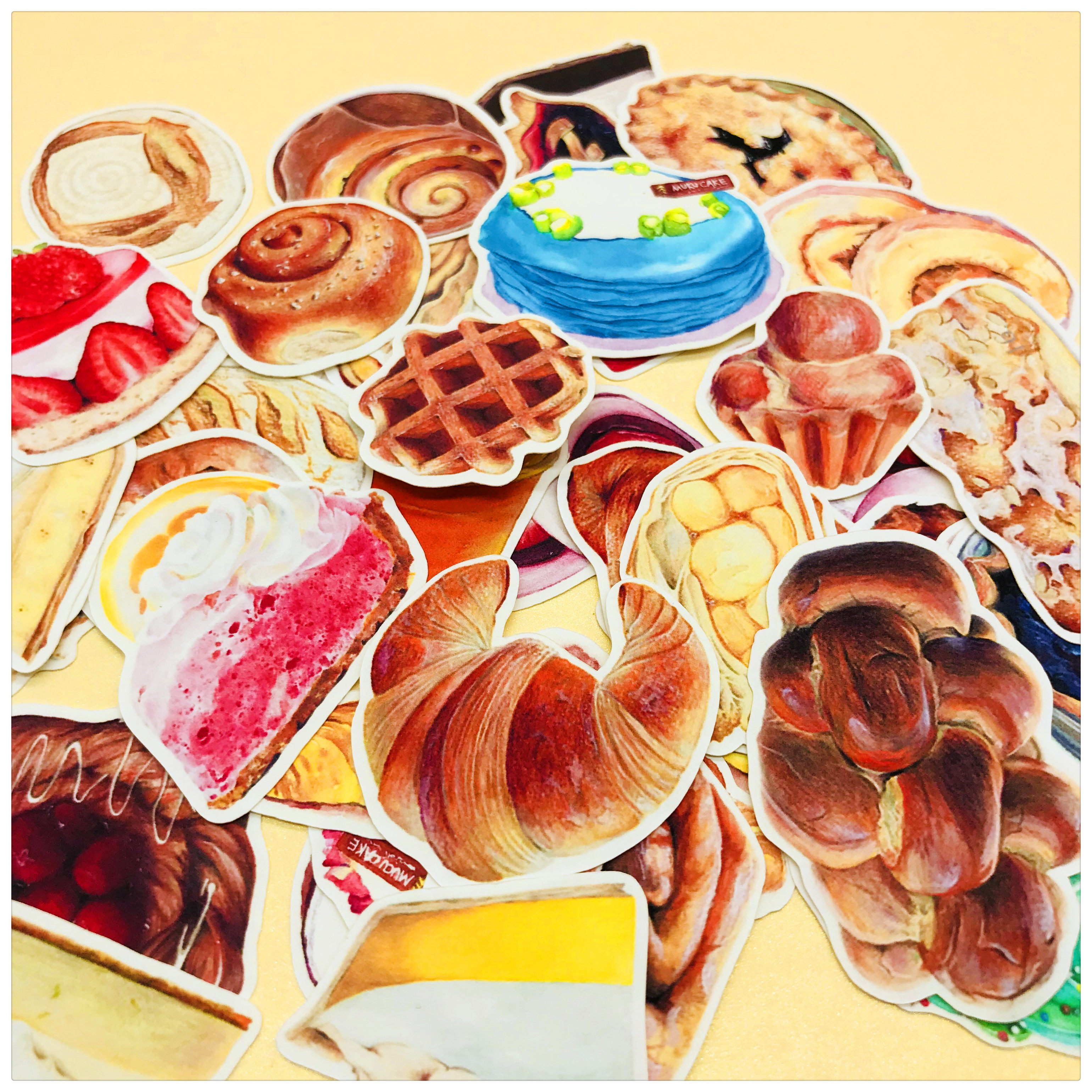 Pocket sticker pack 40 pieces of original wheat bread Pocket sticker photo album decoration 25 yuan