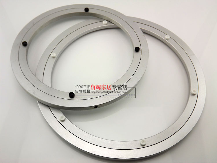 Table Turntable Bearings Turntable Aluminum Alloy Round Table Turntable Universal Turntable Glass Turntable Base 5-40 Inch