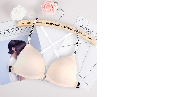 Cross treo cổ tam giác cup đơn khóa thắt lưng mỏng cup mềm không có vòng thép áo ngực bikini đẹp backless đồ lót bơi quần lót nữ triumph