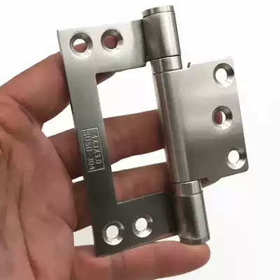 Slotted eccentric female hinge wooden door stainless steel door hinge door thick hinge 4 inch bearing silent fold