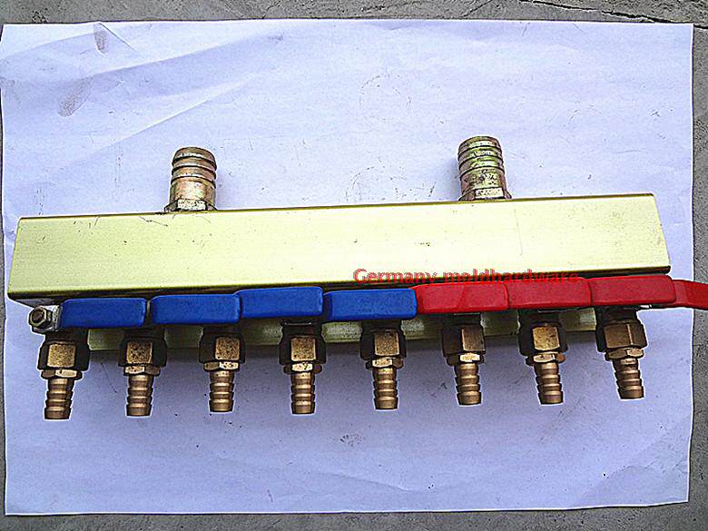 Simple Water Discharge Metal Die Casting Machine for Injection Molding Machine Diverter Water Distributor Fluid Circulator Distributor