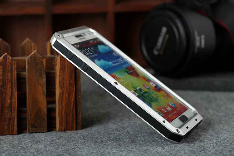 iMatch Water Resistant Shockproof Dust/Dirt/Snow-Proof Aluminum Metal Case Cover for Samsung Galaxy Note 3