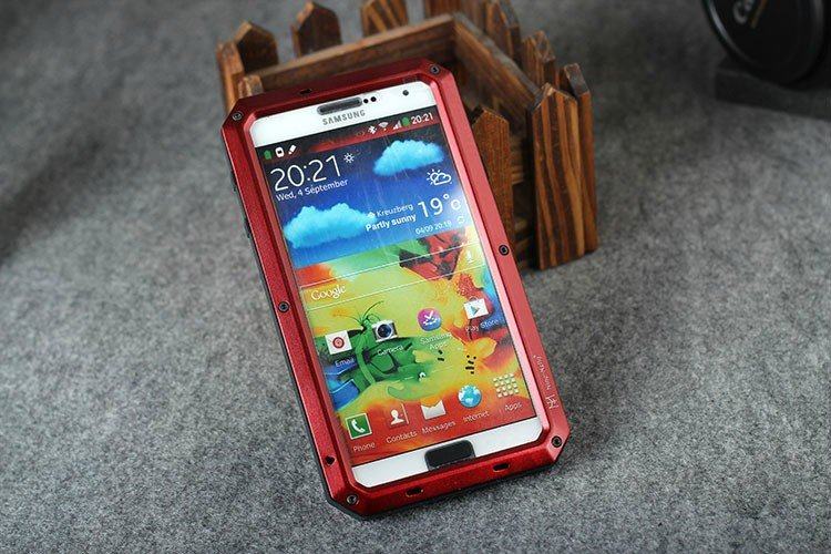 iMatch Water Resistant Shockproof Dust/Dirt/Snow-Proof Aluminum Metal Case Cover for Samsung Galaxy Note 3