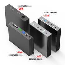 Aluminum alloy instrument equipment housing aluminum profile graphics card bezel power supply wiring adapter housing 52-56 case