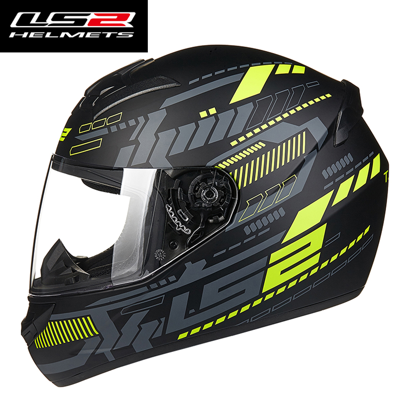 2016 new product LS2 safety helmet FF352 locomotive full helmet sports car racing full helmet road safety helmet