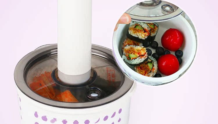 hộp cơm điện inox 2 tầng Mười độ tốt hộp cơm trưa cách điện hộp ăn trưa 2 lớp nữ sinh viên di động người lớn gốm lót vành đai sưởi ấm gạo cặp lồng cơm cắm điện