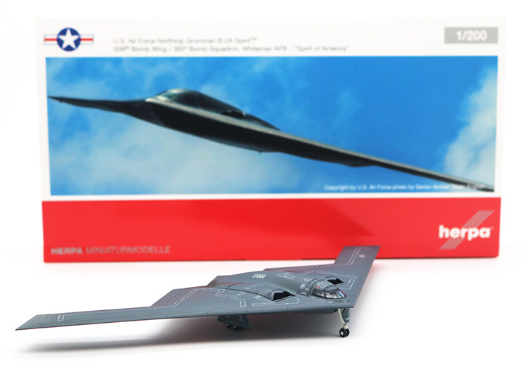 Herpa 1/200 alloy b-2a ghost bomber model: ultimate restoration