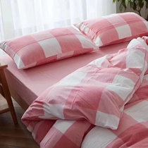  Pure cotton washed cotton sheets Large sheets Kang single stitching sheets Tatami sheets 1 8 meters 2 meters 3 meters 4 meters sheets