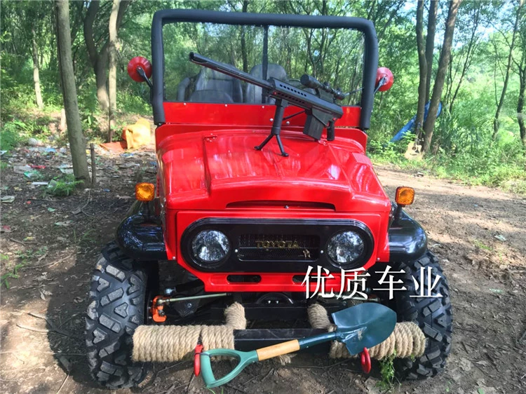 Lớn 300 Jeep Beach Assault Xe Bốn vòng tất cả các vòng hình thành của UTV xăng xe máy leo núi nông dân tham quan xe