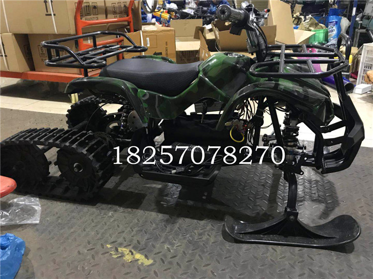 Xe trượt tuyết trẻ em 49cc mini ATV điện bò bốn bánh xe trượt tuyết ATV trượt tuyết - Xe đạp quad xe máy đồ chơi trẻ em