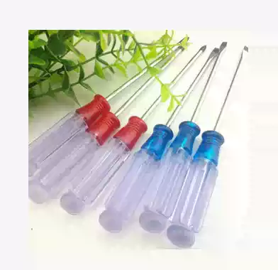 3x75DIY crystal handle screwdriver small screwdriver phalanx screw screwdriver screwdriver screwdriver screwdriver screwdriver 3 inch 2 inch 2 inch screwdriver