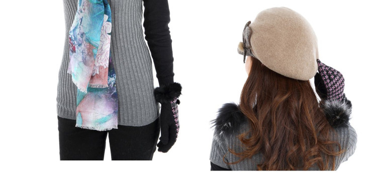 Chapeau pour femme en Melange de laine - Ref 3233162 Image 15