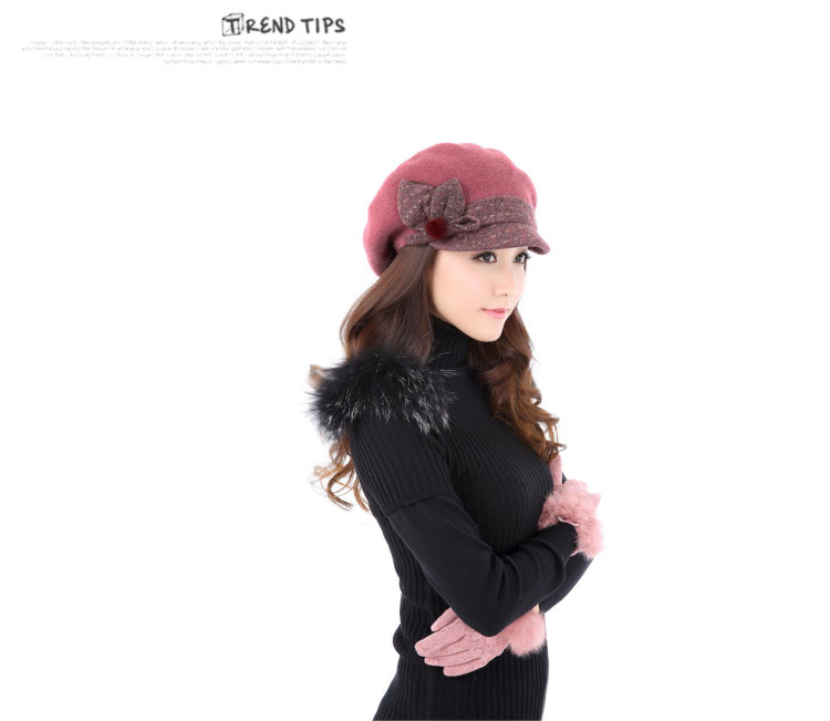 Chapeau pour femme en Melange de laine - Ref 3233162 Image 13