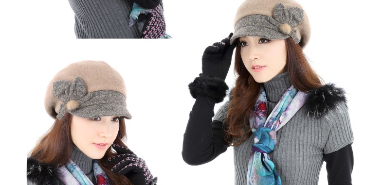 Chapeau pour femme en Melange de laine - Ref 3233162 Image 20