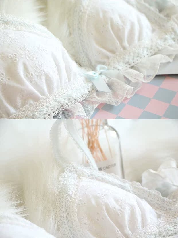 一 Bộ đồ lót em gái mềm mại của Nhật Bản Bộ đồ lót ren cotton thoải mái dễ thương đồ lót đẹp
