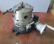 6-inch indexing disc with Chuck with flange horizontal vertical dual-purpose indexing disc three-jaw chuck milling machine rotary table