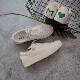 Big Sale Clearance Mowa White Shoes Women's Leather Versatile Korean Style Flats Soft Bestie Heart Casual Children's Shoes