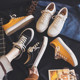 Hong Kong Trendy Brand Low-Top Classic Canvas Shoes for Women, 2024 New Autumn Casual Sneakers, Small Black Shoes, Cloth Shoes