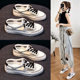 Women's Sandals 2025 New Summer Hot-Selling Versatile Flat Sports Closed-Toe White Shoes for Women