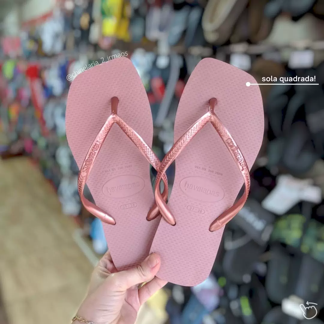 [Оригинальные сланцы Havana Havaianas женские шлепанцы с узкой подошвой противоскользящие]