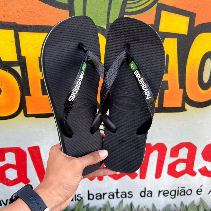 [Оригинальные сланцы Havana Havaianas женские шлепанцы с узкой подошвой противоскользящие]