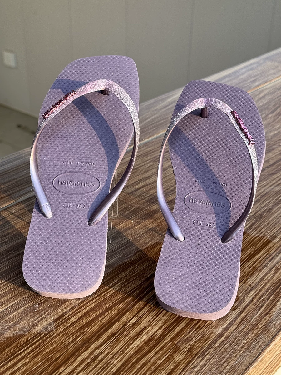 [Оригинальные сланцы Havana Havaianas женские шлепанцы с узкой подошвой противоскользящие]