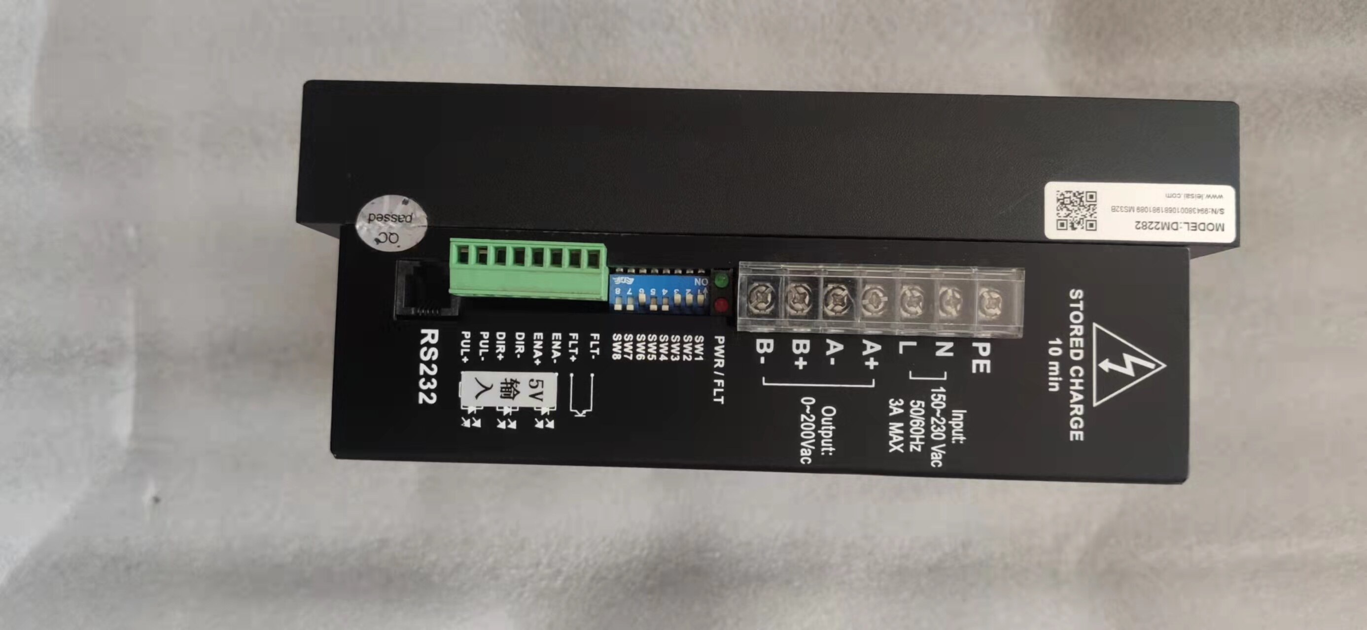 Leisai DM2282 110 two-phase stepper motor driver set motor 110HS12-Z set