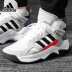 Giày nam Adidas NEO 2019 mùa thu mới giày trắng đế cao giúp giày thông thường BB7208 - Dép / giày thường Dép / giày thường