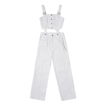 Converse 2024 new autumn womens pants detachable overalls 10027214-A01