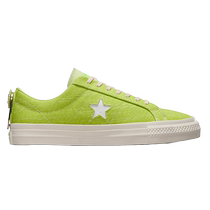 Converse 2024 new summer mens and womens fluorescent green professional skateboard shoes low-top shoes A10073C