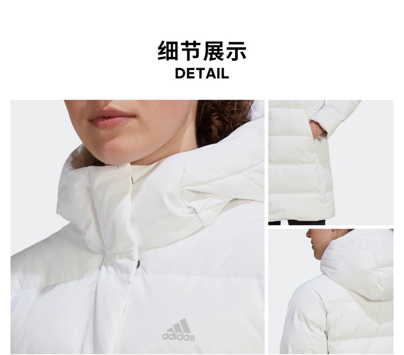 Áo khoác xuống của Adidas dành cho nữ 2020 mùa đông mới ngoài trời thể thao giản dị áo khoác GE9992 - Thể thao xuống áo khoác