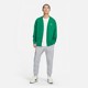 Nike Nike Men's Knitted Cardigan Green Cotton Casual Stacked Embroidered Sweater FN3899-365