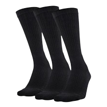 UA Under Armor socks mens and womens mid-calf breathable sports socks running sweat-absorbent training basketball socks 1386311-001
