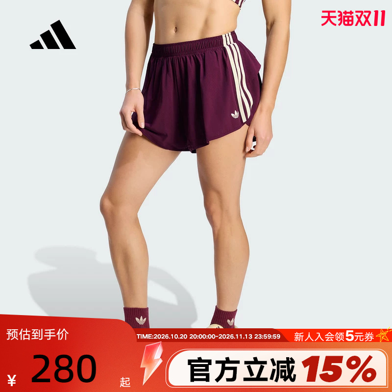 Adidas Adidas Trefoil Training Series Women's Fitness Shorts Anti-Exposure Skirt Shorts Kt7039 Adidas Adidas Trefoil Training Series Women's Fitness Shorts Anti-Exposure Skirt Shorts Kt7039
