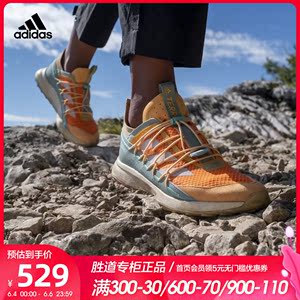 Adidas阿迪达斯防滑耐磨登山徒步鞋女子户外运动鞋FW9409