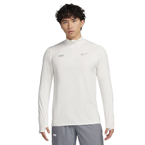 Nike Nike Mens new fitness training training training speed dry pouce buttoned long manche T-shirt FB8557-010