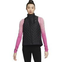 NIKE Nike down vest womens winter new stand-up collar warm and thin running sports vest FB7607-010
