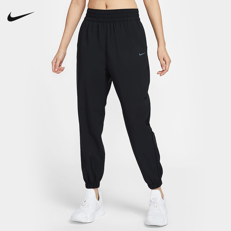 Nike Women's Summer Quick-Drying Running Pants Training Breathable Woven Cuffed Sports Pants Hj1051-010 Nike Women's Summer Quick-Drying Running Pants Training Breathable Woven Cuffed Sports Pants Hj1051-010
