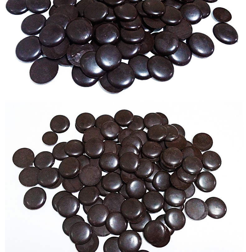 酷帕滋黑白巧克力币纯可可脂1kg