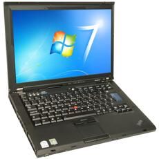 Подержанные ноутбуки 二手联想thinkpad t61/t400双核 14寸宽屏 高清商游戏笔记本电脑