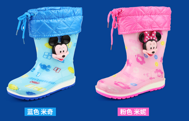 Bottines enfants en PU DISNEY pour Toute saison - semelle EVA - Ref 1050905 Image 20