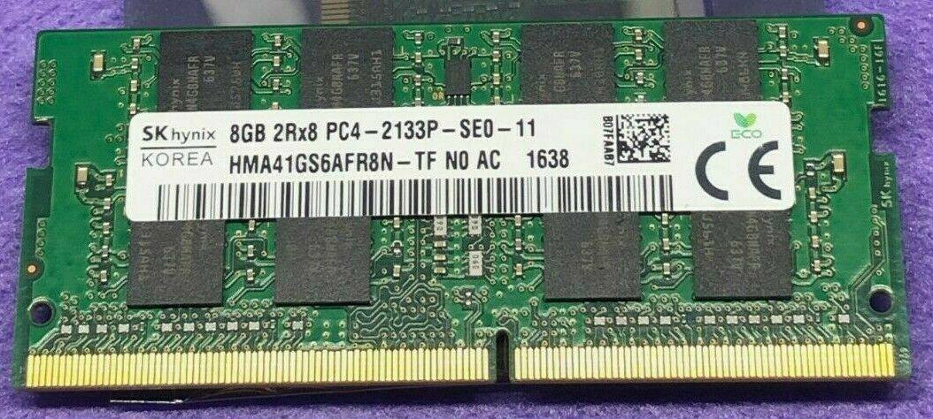 HP ZBook 15u G3 8G DDR4 2133 PC4-2133P Notebook memory bar