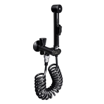 Submarine toilet flushing spray gun one in and two out spray gun faucet bathroom smart toilet companion bidet