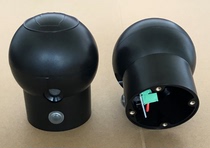 Customized human body electrostatic release electrostatic sub-conductor sound and light voice alarm ball head accessories