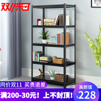 Minos steel storage rack household rack supermarket storage rack foldable mobile goods rack kitchen