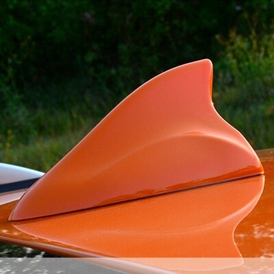 Suitable for BYD E6 white shark fin antenna retrofit front antenna roof radio decoration sand fish tail